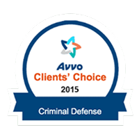Avvo Clients' Choice 2015 Criminal Defense